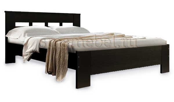 Полуторная кровать Волхова 5 венге